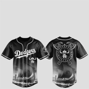 2025 LA Dodgers Vikings Jersey 1