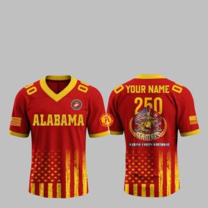 OHIO STATE BUCKEYES 250 USMC Jersey 2025 1 1