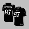2025 Lions Hutchinson Motor Metal 313 In My Blood Football Jersey 1 1