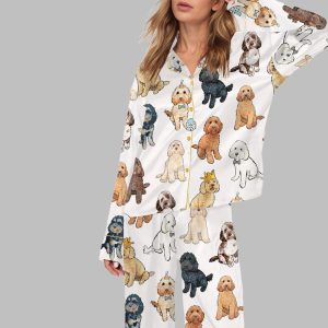 Cockapoo Pajama Set For Women 1