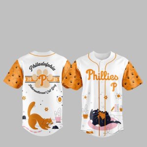 Phillies 2025 International Cat Day Jersey 1 1