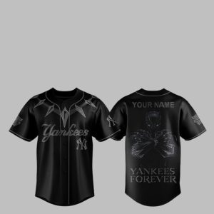 Black Panther Yankees Forever Jersey 2025 1 1