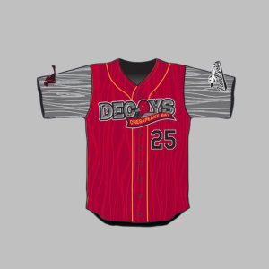 Dash Baseball Aberdeen IronBirds Chesapeake Bay Decoy Jersey 2025 Giveaway 1 1