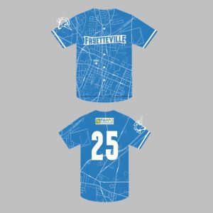Fayetteville Woodpeckers Fayetteville City Connect Jersey 2025 Giveaway 1 1