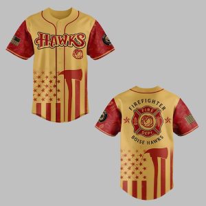 2025 Hawks Firefighter Appreciation Jersey 0