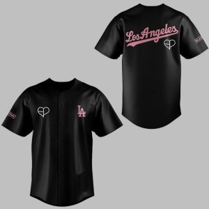 1 2025 Los Angeles Dodgers BLACKPINK Jersey
