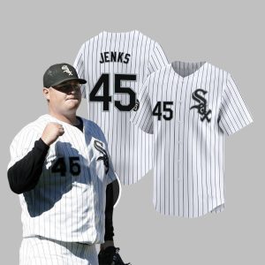White Sox Jenks 45 Jersey 2025 1