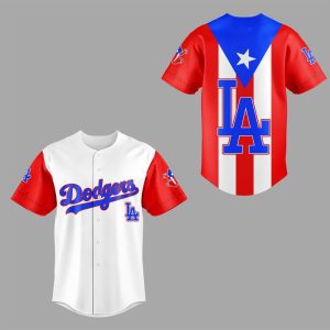 LA Dodgers Puerto Rico Night 2025 Jersey