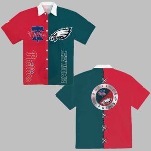 Eagles x Phillies Hawaiian Shirt 2025