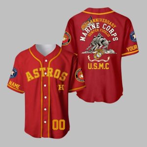Astros 250th Birthday of the US Marine Corps Jersey 1 1