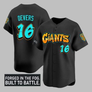 SF Giants Devers Graffiti 2025 Jersey 1 1