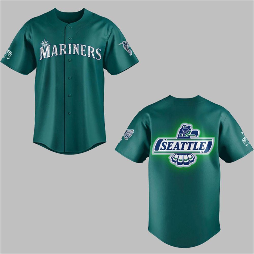 0 2025 Mariners Native American Heritage Night Jersey 0 0 2025 Mariners Native American Heritage Night Jersey 0