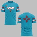 2025 New Mexico Lobos Turquoise Shirt