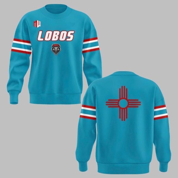 1 2025 New Mexico Lobos Turquoise Shirt 2