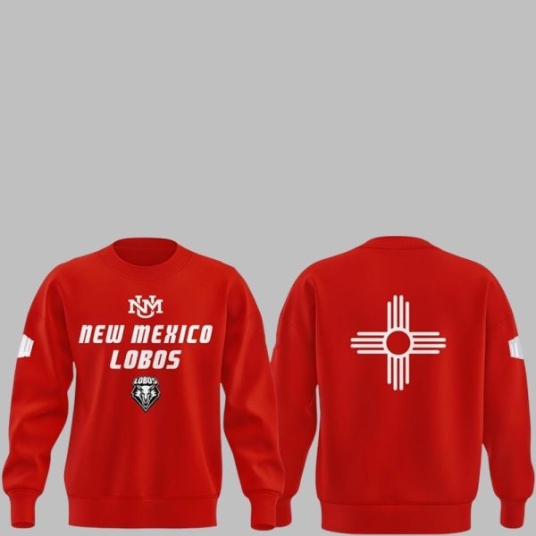 1 2025 New Mexico Lobos Wordmark Zia Shirt 15