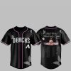 1 Diamondbacks Kali Uchis The Sincerely Tour Jersey 2025