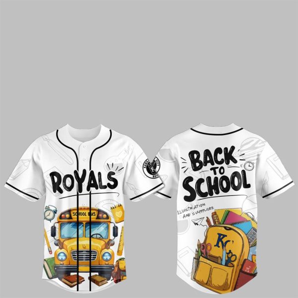 1 KC Royals Back To School 2025 Jersey