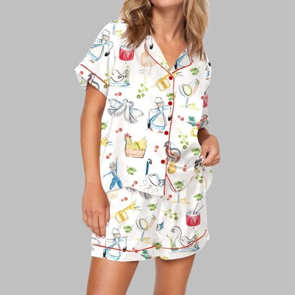 12 Days Of Christmas Pajama Set 1