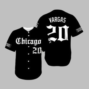 Chicago White Sox Gothic Black Edition Jersey 1 1