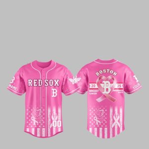 2025 Red Sox Breast Cancer Awareness Month Jersey 1 1