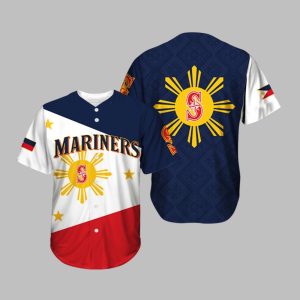 Seattle Mariners 2025 Filipino Heritage Night Jersey 1 1