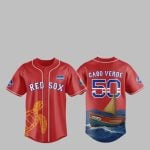 2025 Boston Red Sox Cabo Verdean Celebration Jersey