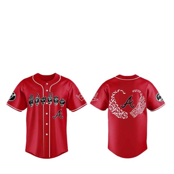 2025 Braves Deaf Hard of Hearing Awareness Day Jersey 1 2