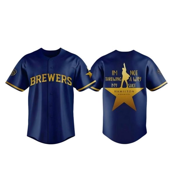 2025 Brewers x Hamilton Night Jersey 1 2