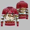 2025 Christmas Adorable Duck Family Farm Ugly Christmas Sweater 2