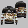 2025 Christmas Adorable Duck Family Farm Ugly Christmas Sweater 3