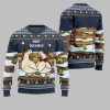 2025 Christmas Adorable Duck Family Farm Ugly Christmas Sweater 5