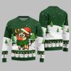 2025 Christmas Adorable Santa Cow Ugly Christmas Sweater 2