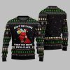 2025 Christmas Aint No Laws When You Drink With Claus Ugly Christmas Sweater 2