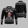 2025 Christmas All Is Calm Capybara Ugly Christmas Sweater 3