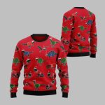2025 Christmas Amazing Dinosaur Ugly Christmas Sweater