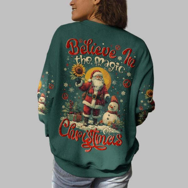 2025 Christmas Believe In The Magic Christmas Shirt 3