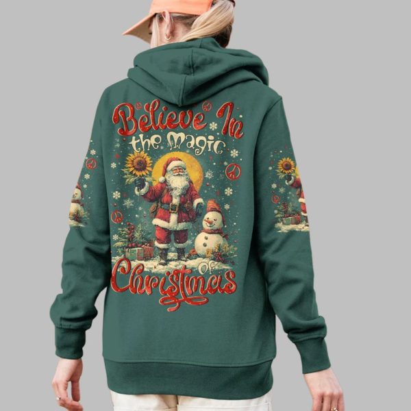 2025 Christmas Believe In The Magic Christmas Shirt 4