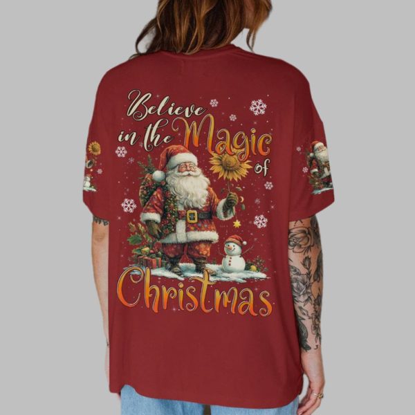 2025 Christmas Believe In The Magic Of Christmas Shirt
