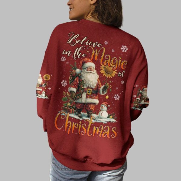 2025 Christmas Believe In The Magic Of Christmas Shirt 3
