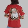 2025 Christmas Believe Santa Claus Shirt 2