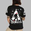 2025 Christmas Bigfoot Believe Shirt 2