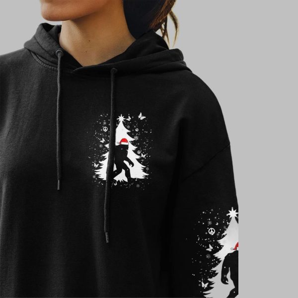 2025 Christmas Bigfoot Believe Shirt 4