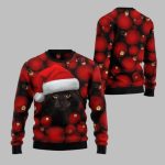 2025 Christmas Black Cat Christmas Ugly Christmas Sweater