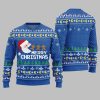 2025 Christmas Bold Pacman Santa Ghost Hunt Ugly Christmas Sweater 5