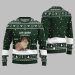 2025 Christmas Capybara Anatomy Ugly Christmas Sweater