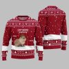2025 Christmas Capybara Anatomy Ugly Christmas Sweater 4