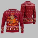 2025 Christmas Capybara Halloween Ugly Christmas Sweater