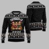2025 Christmas Capybara La La La Ugly Christmas Sweater 3