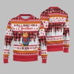 2025 Christmas Cat All I Want For Christmas Is You Ugly Sweatshirt