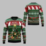 2025 Christmas Cat Meowy Christmas Ugly Christmas Sweater